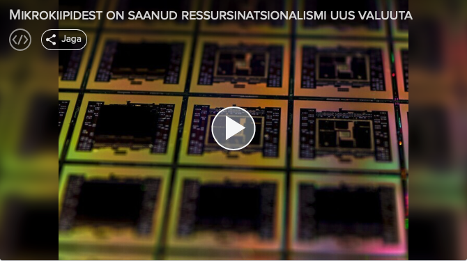 Kristjan Port: “Mikrokiipidest on saanud ressursinatsionalismi uus valuuta”